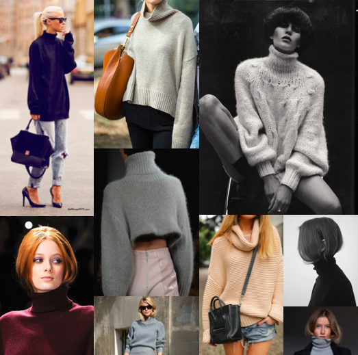Roll neck collage